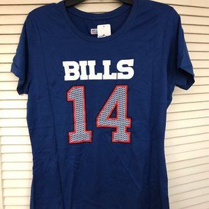 NFL T-shirt, Large Buffalo Bills #14 New with Tags
